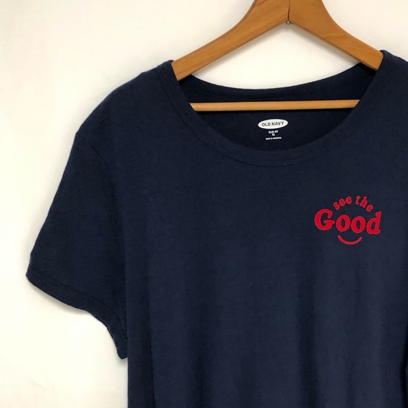 Old Navy See The Good Graphic Tee Sz XL - Picture 5 of 9